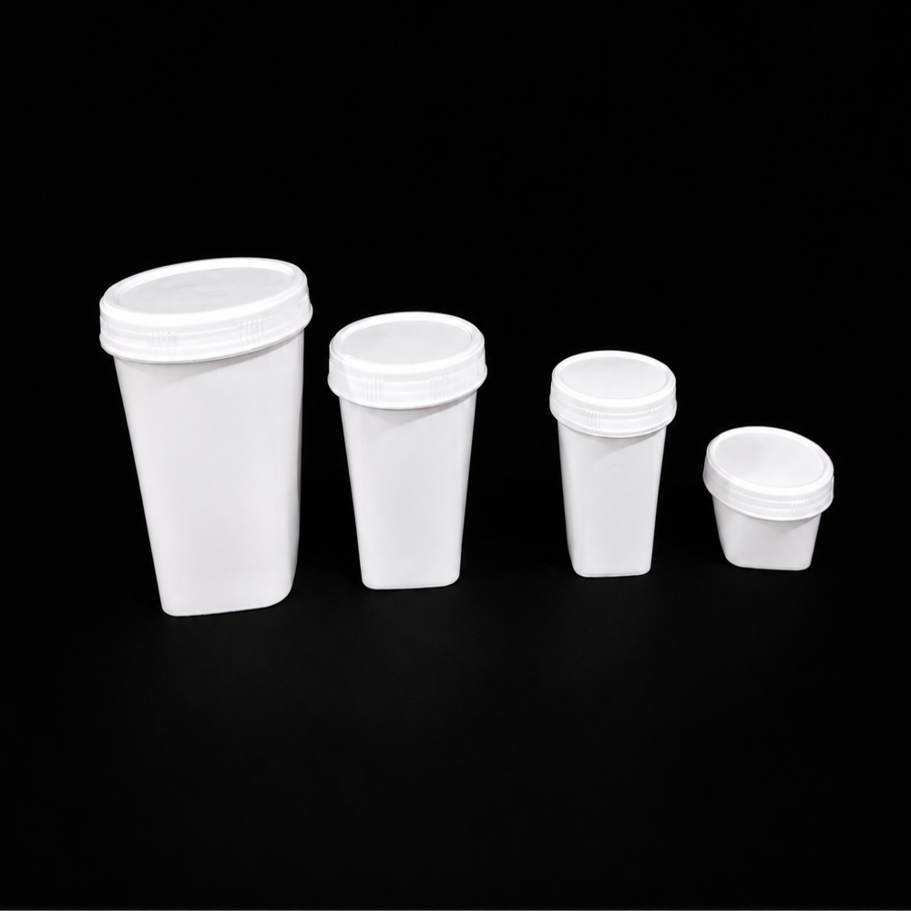 100 Ml Twist Container - Color: White