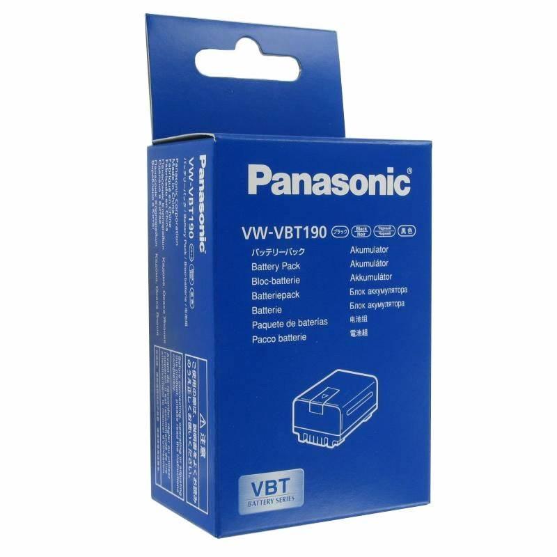 Panasonic VW-VBT190E-K 3.6V 1940mAh Li-ion Battery