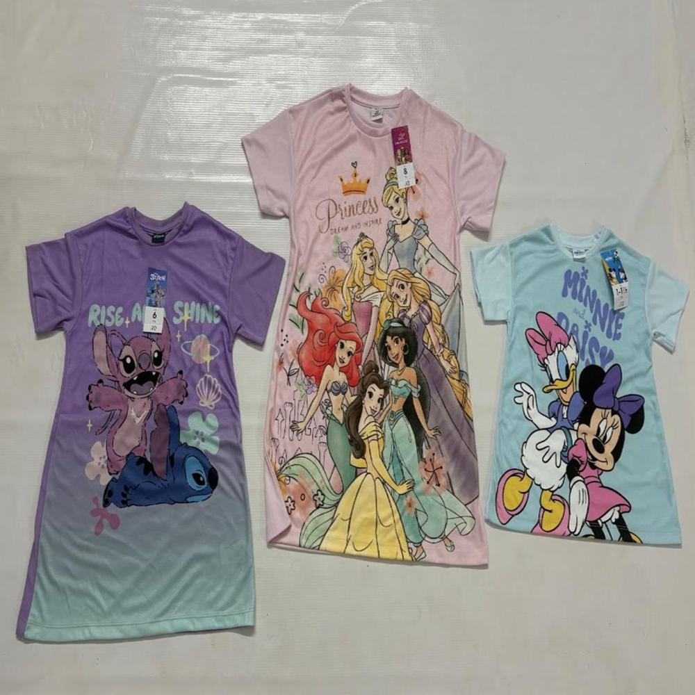 G22240 | DiSNEY Girls Printed Polyester Nighshirts