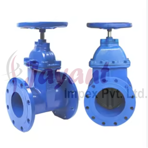 Cast Iron Double Flange Sluice Valve / Sluice Valves
