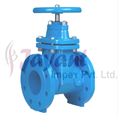 Cast Iron Double Flange Sluice Valve / Sluice Valves