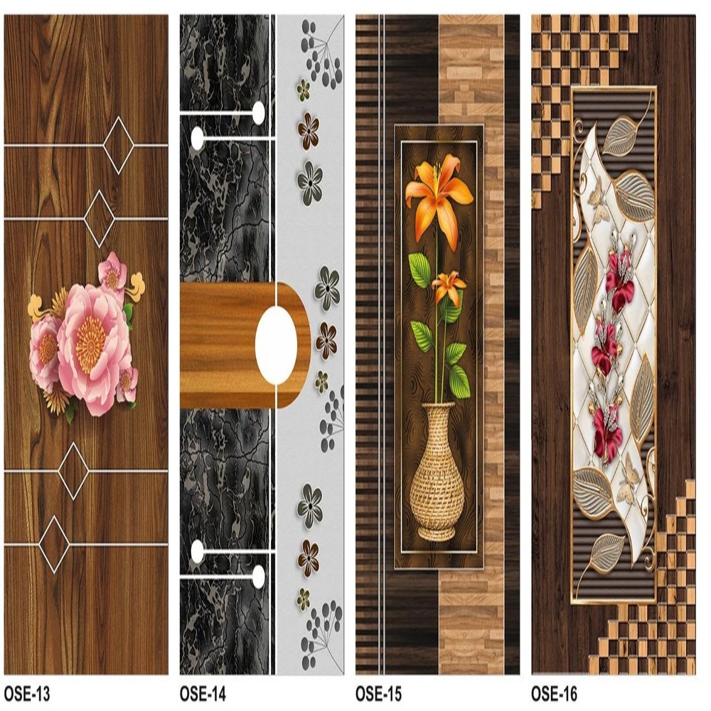 Laminated Door - High Density Wood MDF, 800x2100 mm, Multi-Color/Wood Finish | Solid Core, Matching PVC Edge Band, Moisture Resistant Laminate