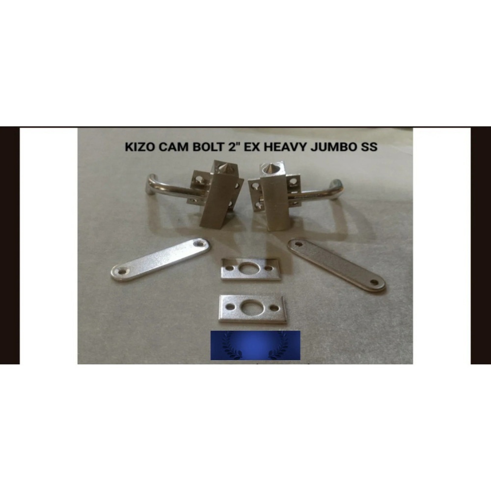 Kizo Cam Bolt - Mild Steel M8 Silver Grade 8.8 Cold Forged | High Strength Corrosion Resistant Round Head