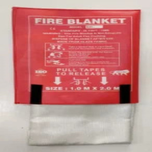 Fire Blanket - Fiberglass Material, 10-20 Width X 10-50 Thickness | Essential For Fire Fighting Use