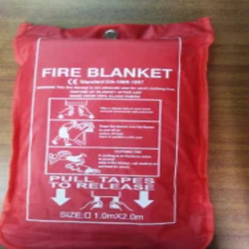 Fire Blanket - Fiberglass Material, 10-20 Width X 10-50 Thickness | Essential For Fire Fighting Use