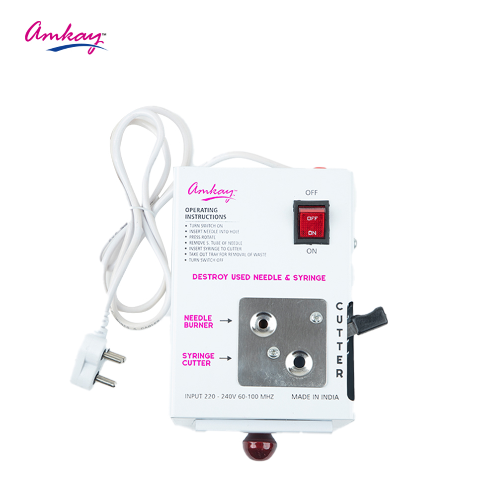 Three in One Needle and Syringe Destroyer-Metal