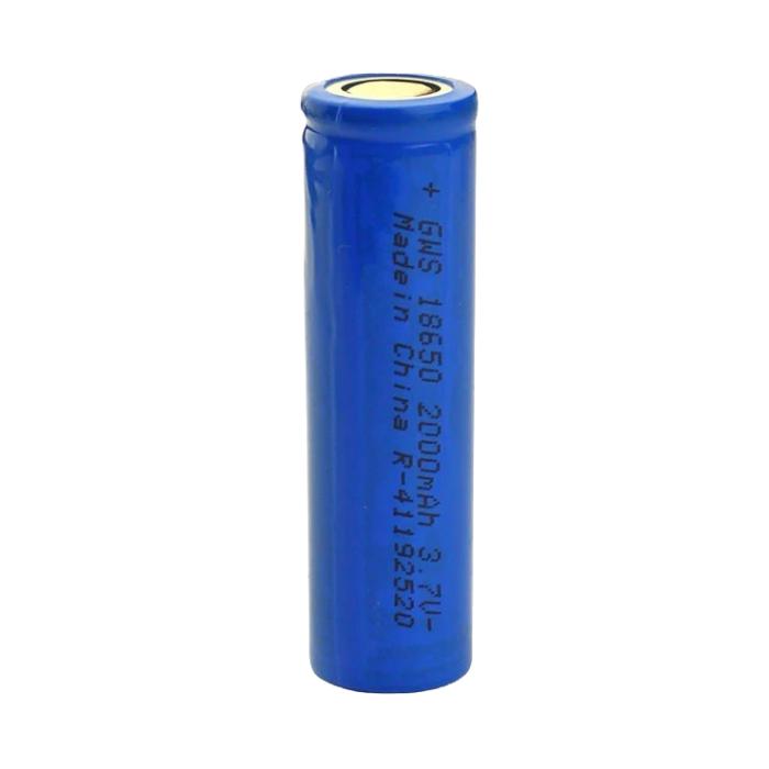 Lithium-Ion Battery 3.7V 2000mAh Rechargeable Li-ion Cell