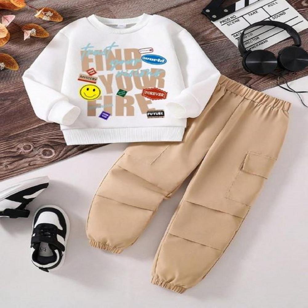 Enjoy The Little Thing Kids Top Bottom Set 