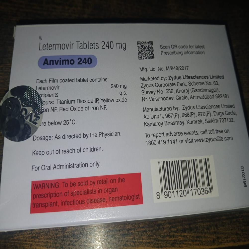 Anvimo 240 Tablet