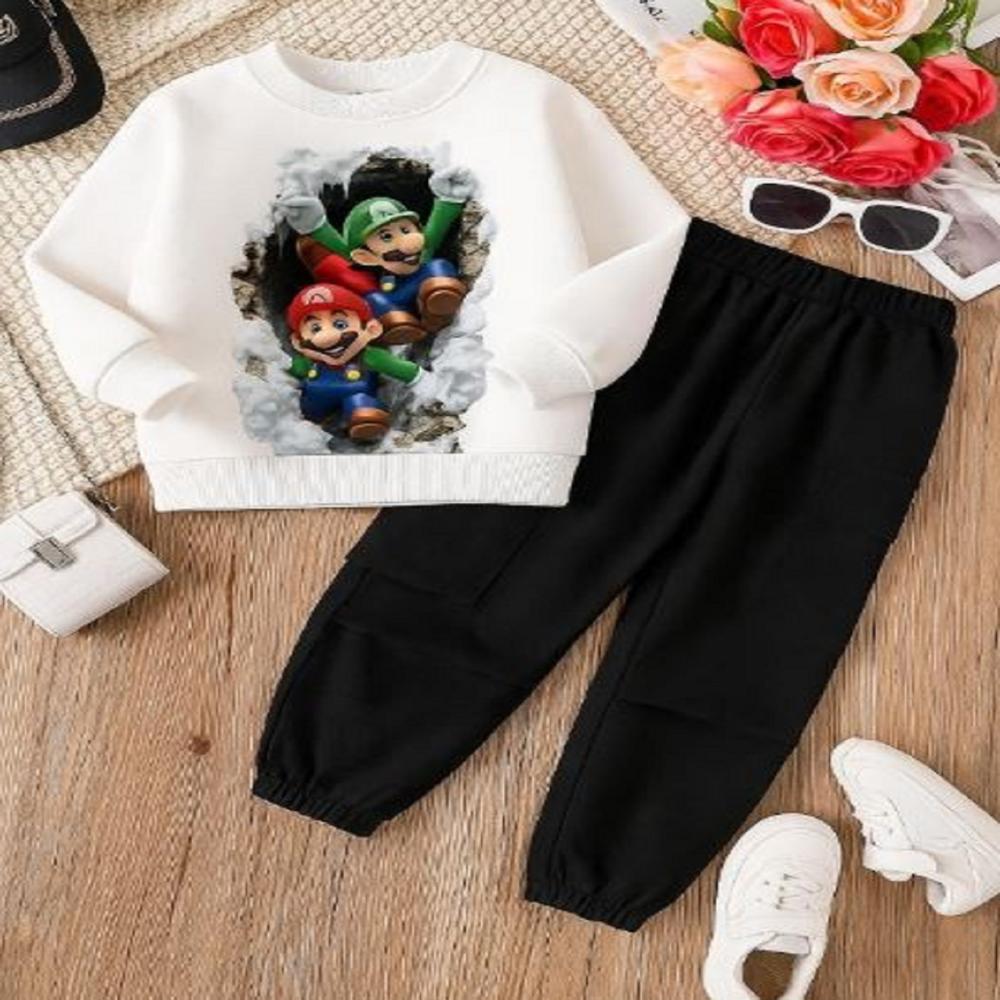 Kids Panda Energy Top Bottom Set 