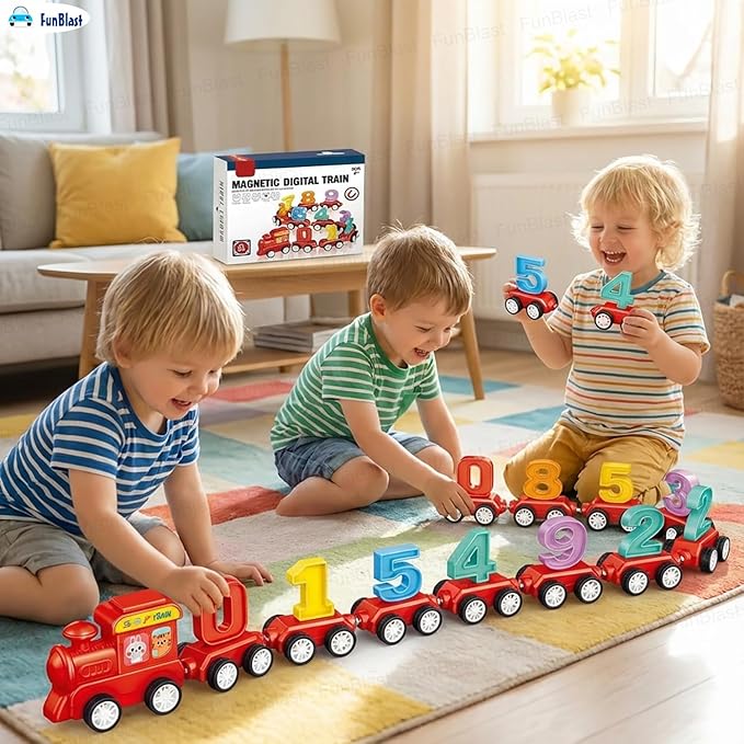 Number Train Toy - Age Group: 3-12