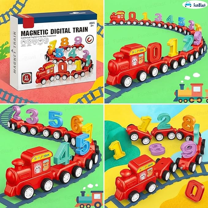 Number Train Toy - Age Group: 3-12