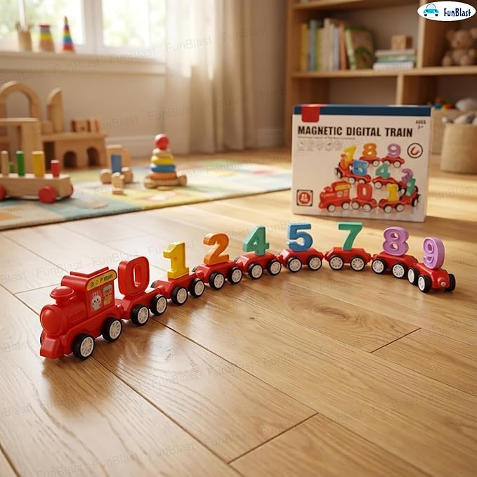 Number Train Toy - Age Group: 3-12
