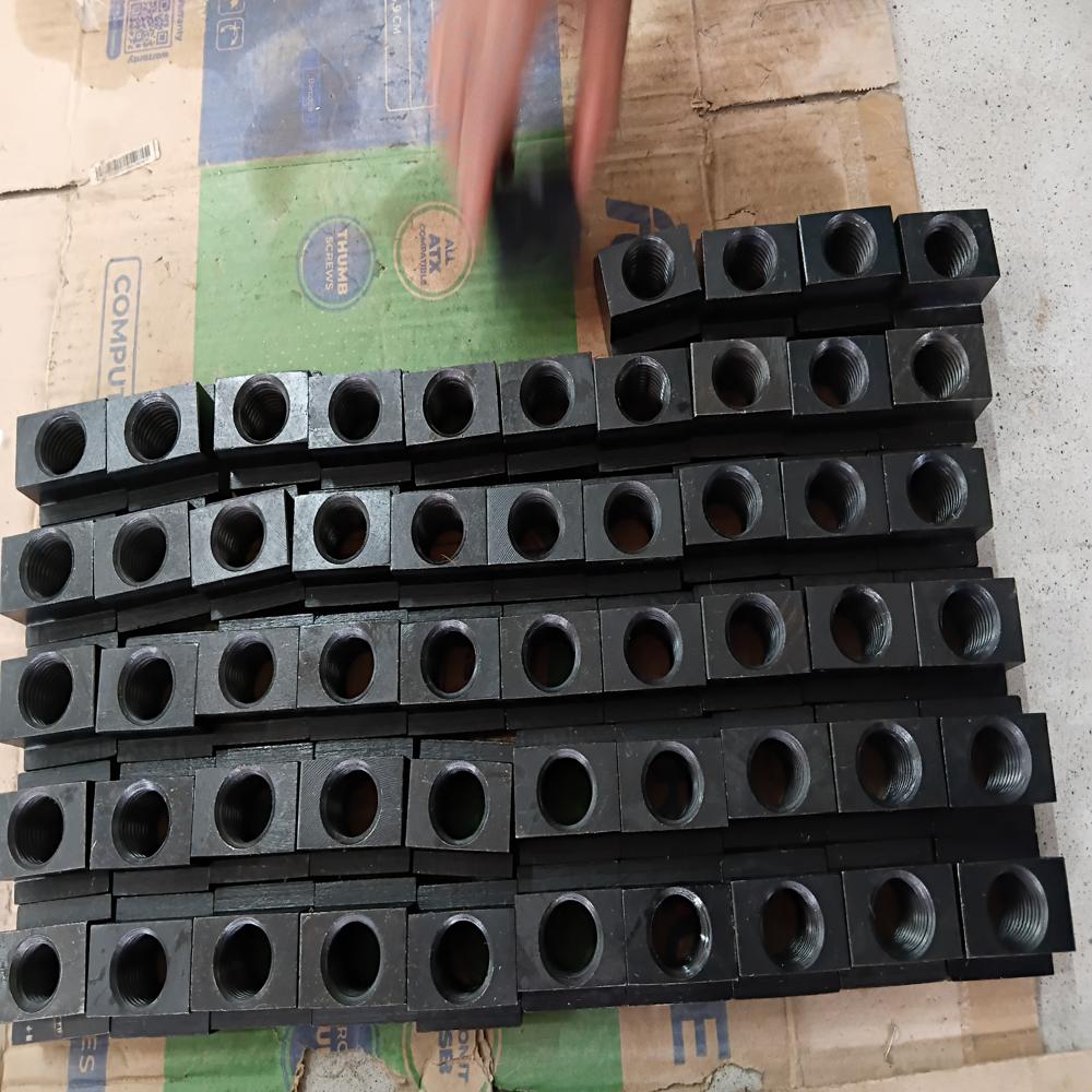 Clamping T Slot Nuts - Hardened Steel, M10-m20 Sizes, Black Oxide Finish | Precision Threads, Corrosion Resistant, High Load Capacity
