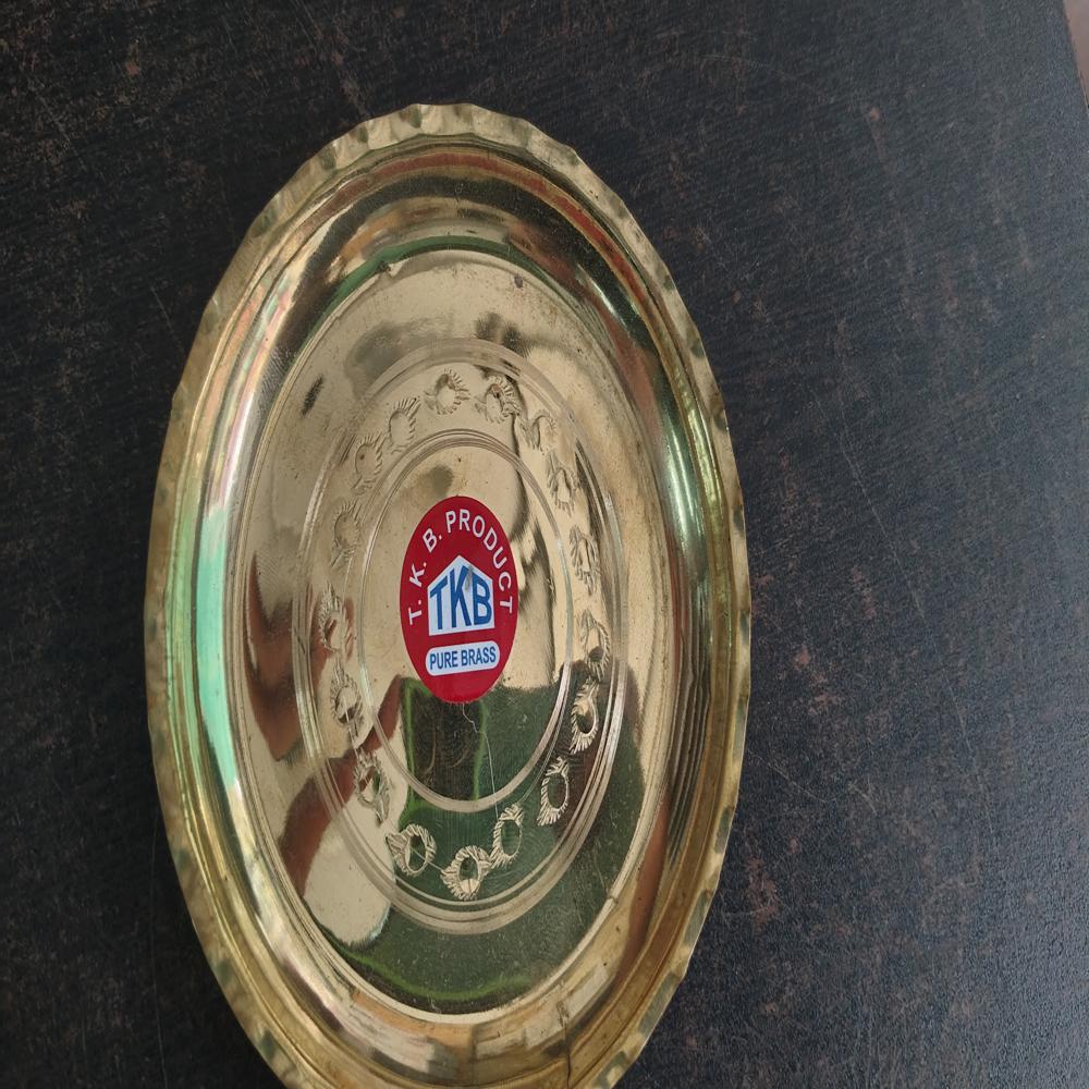 Pooja Thali - Color: Golden