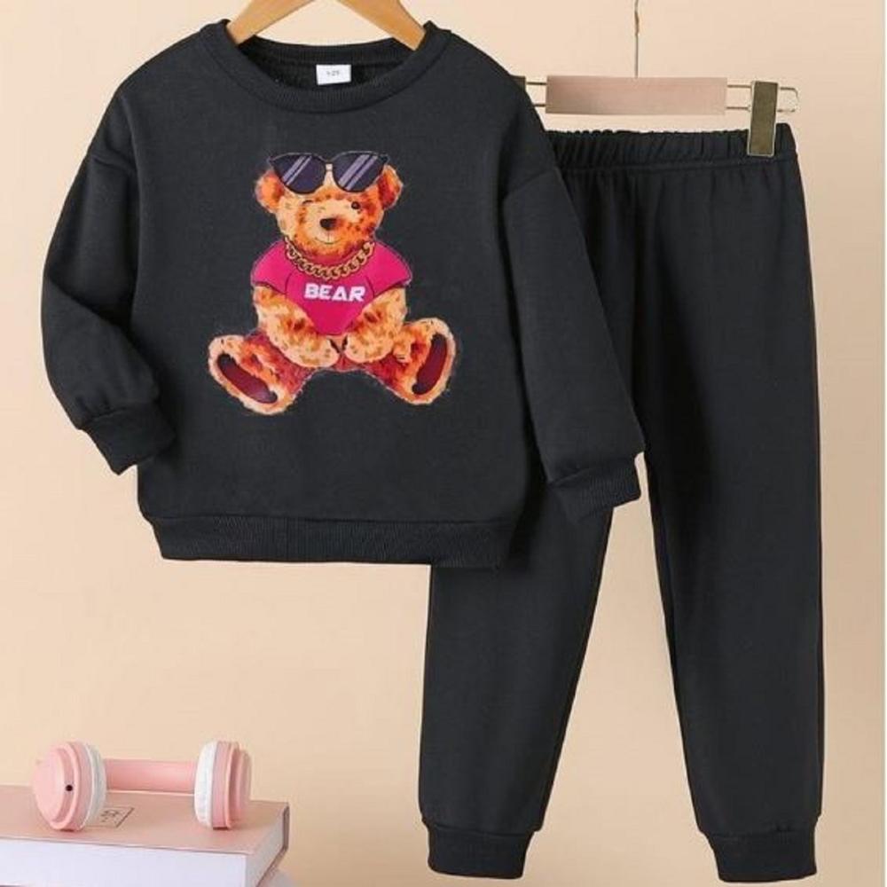 Red Bear Top Bottom Set For Kids