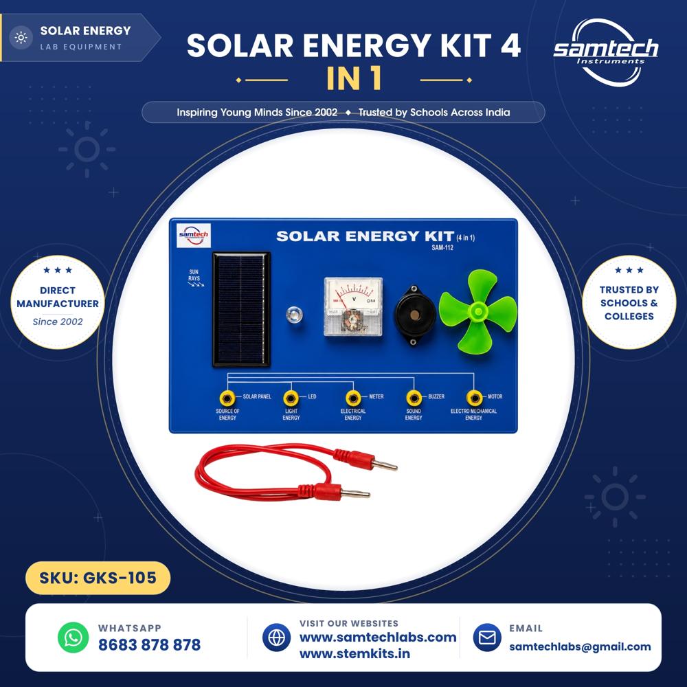 Solar Energy Kit (4 in 1)
