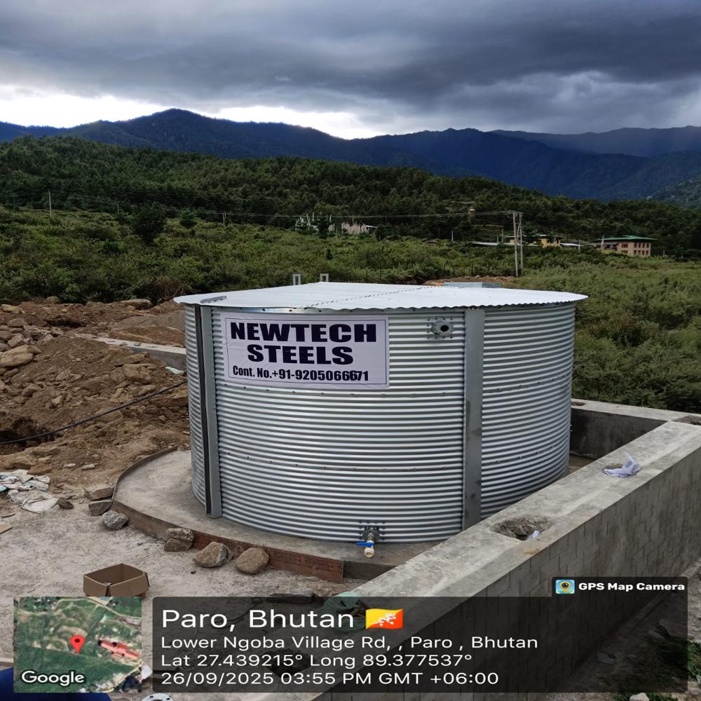 5000L Zinc Aluminium Water Tank