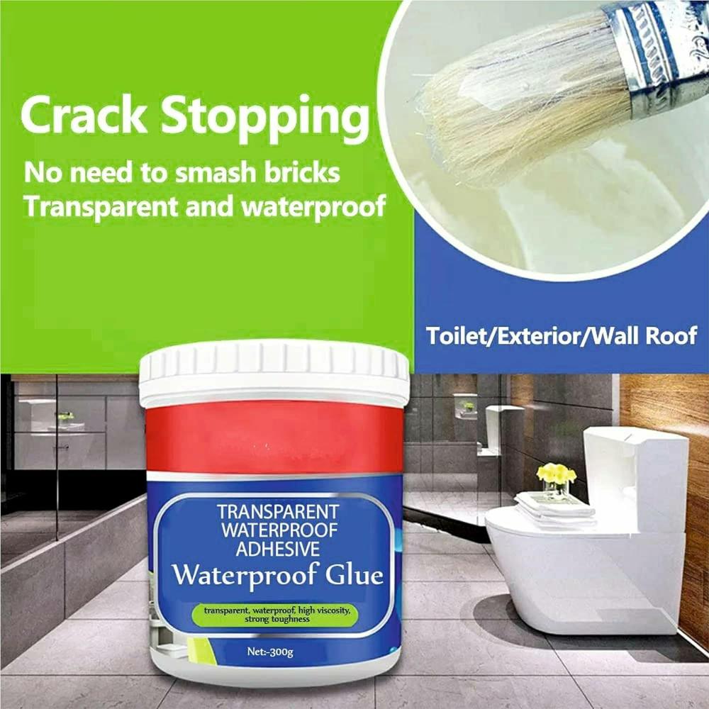 Waterproof Leak Repair Glue with Brush