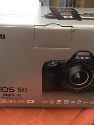 Canon 5D mark iv with 24-105 mm lens