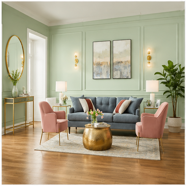 Home Interior Decorators Service - Full Home Design , Client Choice Materials, Variable Project Timeline, Multiple Client Consultations, Comprehensive Styling