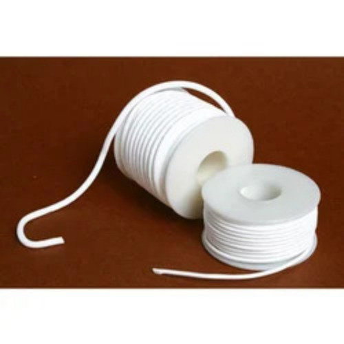 Ptfe Cord - Material: Polytetrafluoroethylene, Thickness: 10-20 Mm, Width: 5-10 Mm | Flame Resistant, Corrosion Protection, Smooth Finish, Longer Service Life, Optimum Strength