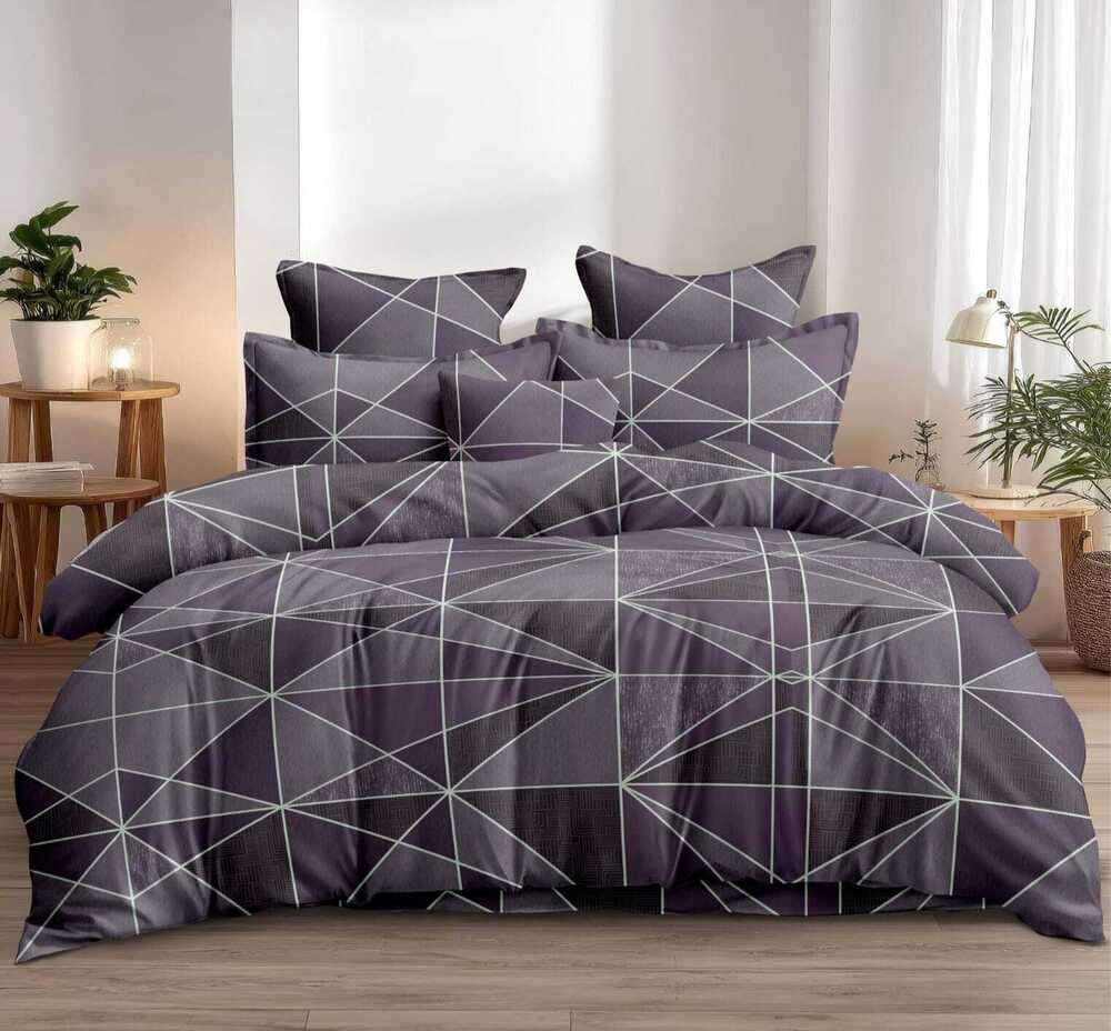 Comforter+ Bedsheet+ 2 Pillow