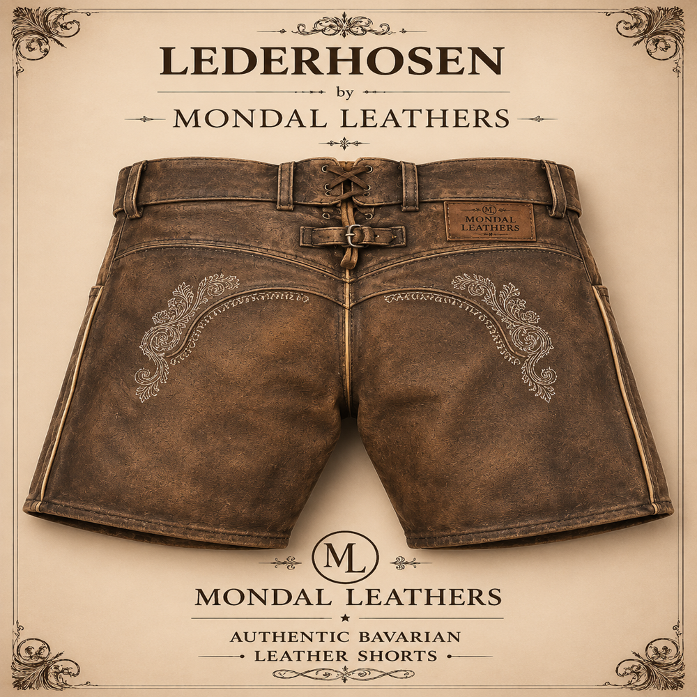 traditional Bavarian leather shorts