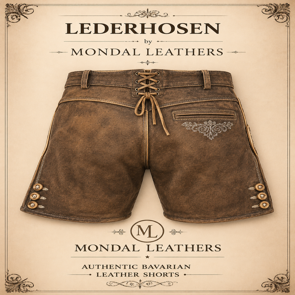 traditional Bavarian leather shorts