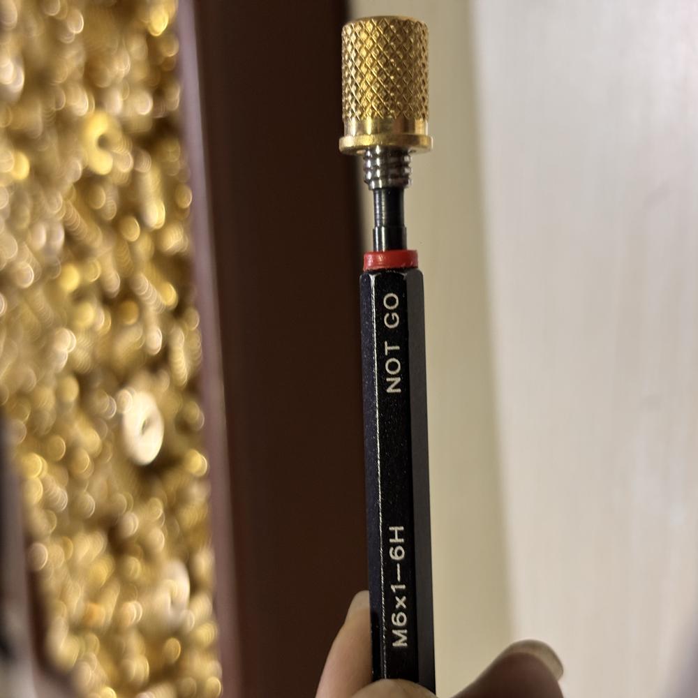 M6 11x11 Brass Knurled Threaded Insert 