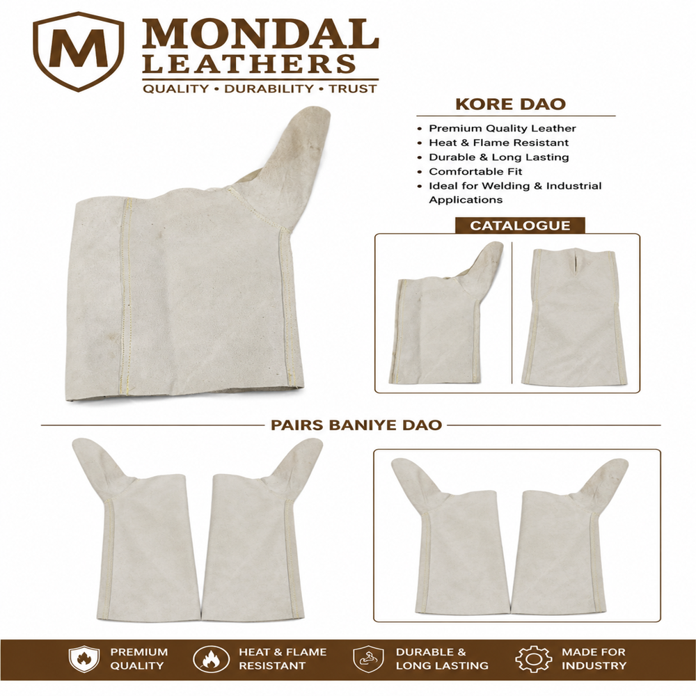 Industrial Split Leather Leg Guard - Age Group: Adult