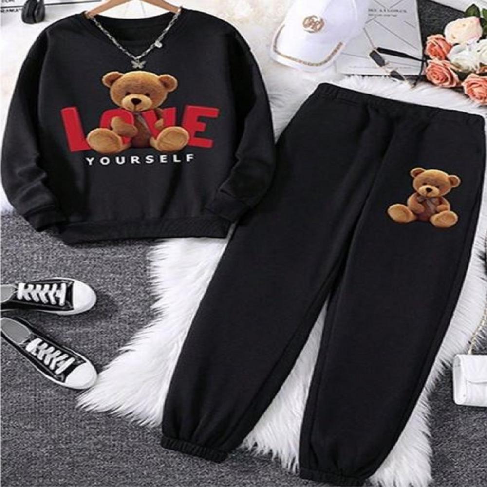 Full Sleeve Super Awesome Black Combo Set For Kids