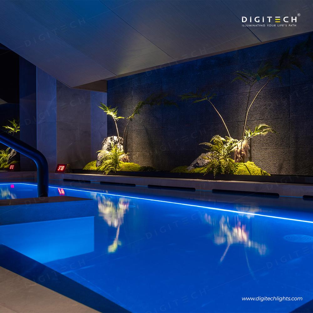Waterproof flexible linear lights for outdoor use