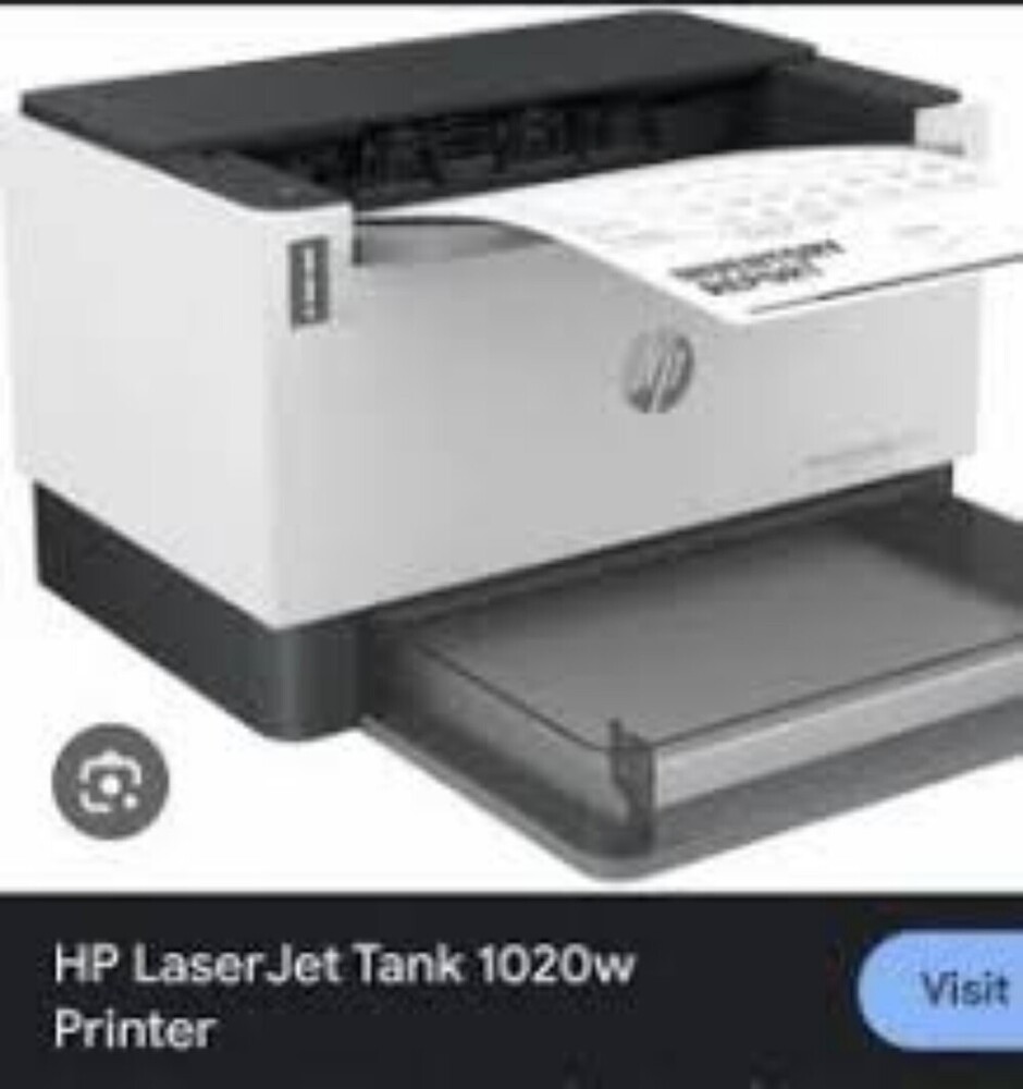 MFP 1020w HP Laser Jet Tank