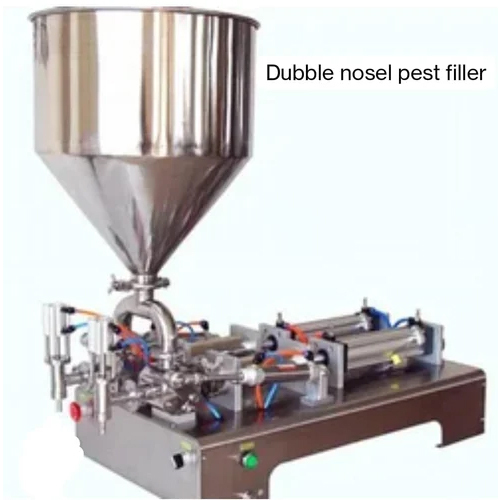 Double Nozzle paste Filling Machine