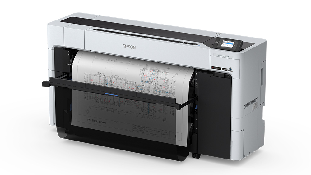 1118mm 44 Inchdual Roll Multifunction Technical Printer