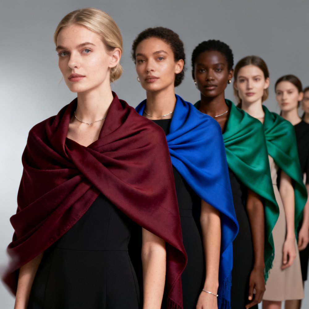 Silk Kattan Dyed Stoles