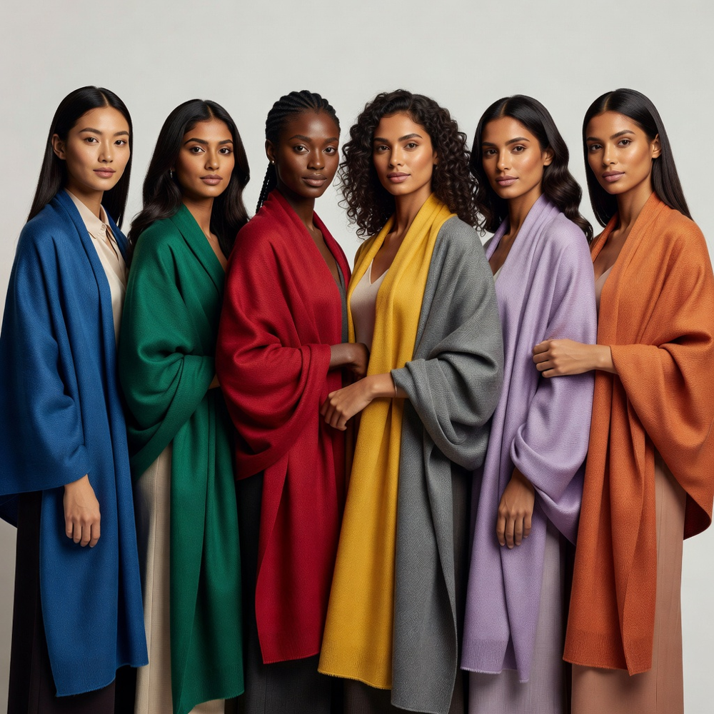 Silk Kattan Dyed Stoles