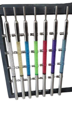 SS202 Acrylic Pillar - 50mm Diameter, 4cm Thick, Color Coated | Round Stair Railing Support, Medium-Duty Load