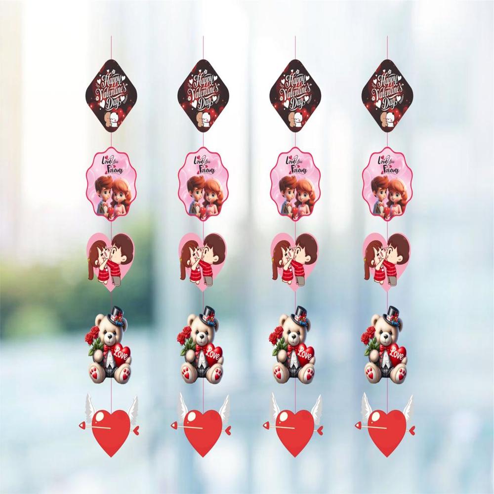 Valentine day paper decoration