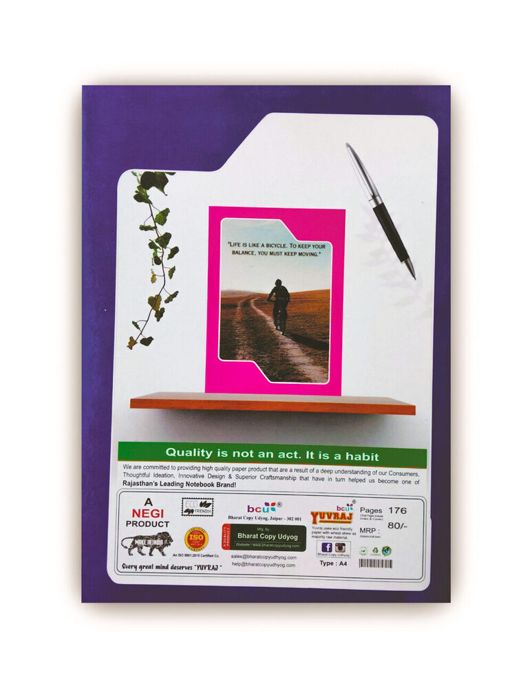 Yuvraj A4 Notebook