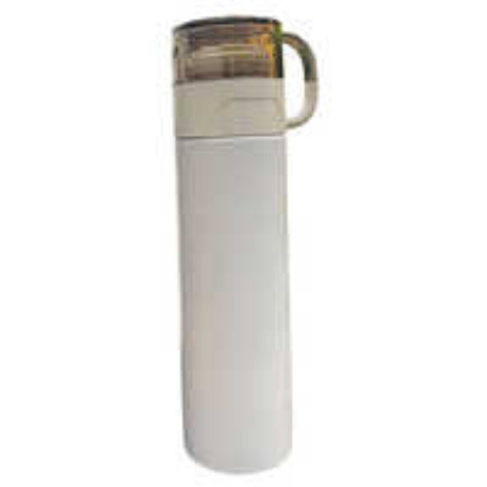 Boutique Cup Bottle - Color: White