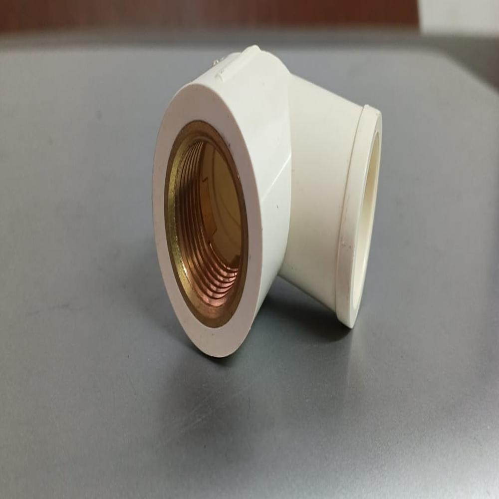 Brass Elbow - Cpvc, 3/4 X 1/2 Inch, Off-white Color, 90 Degree Female Connection, Warranty Included | Durable Ltz Shape