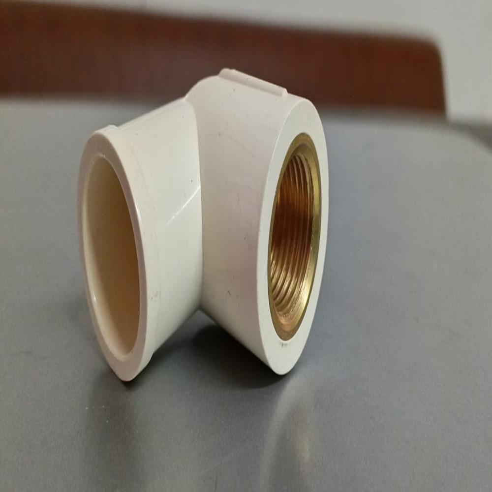 Brass Elbow - Cpvc, 3/4 X 1/2 Inch, Off-white Color, 90 Degree Female Connection, Warranty Included | Durable Ltz Shape