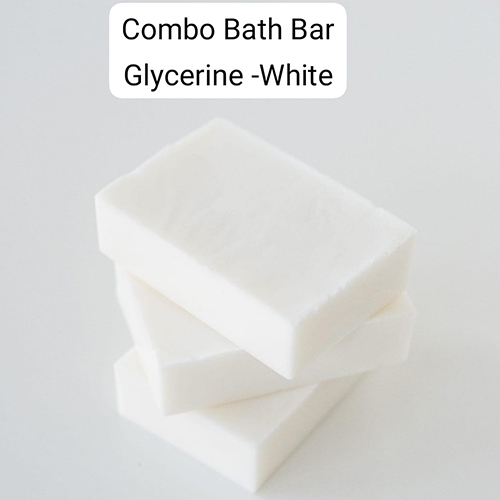 White Combo Bath Bar Glycerine - Features: Deep Cleansing