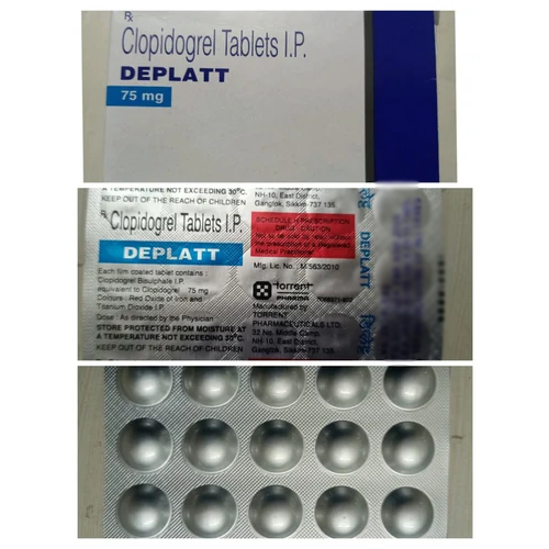 75 MG Clopidogrel Tablets IP