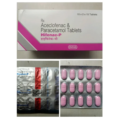 Aceclofenac And Paracetamol Tablets