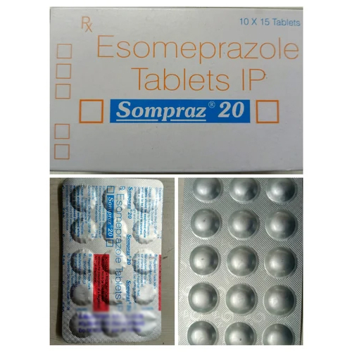 20 Mg Esomeprazole Tablets Ip - Brand Name: Sompraz