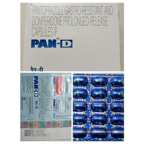 Pantoprazole Gastro-Resistant And Domperidone Prolonged-Release Capsules IP