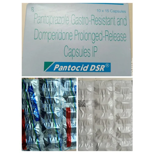 Pantoprazole Gastro-Resistant Domperidone Prolonged-Release Capsules IP